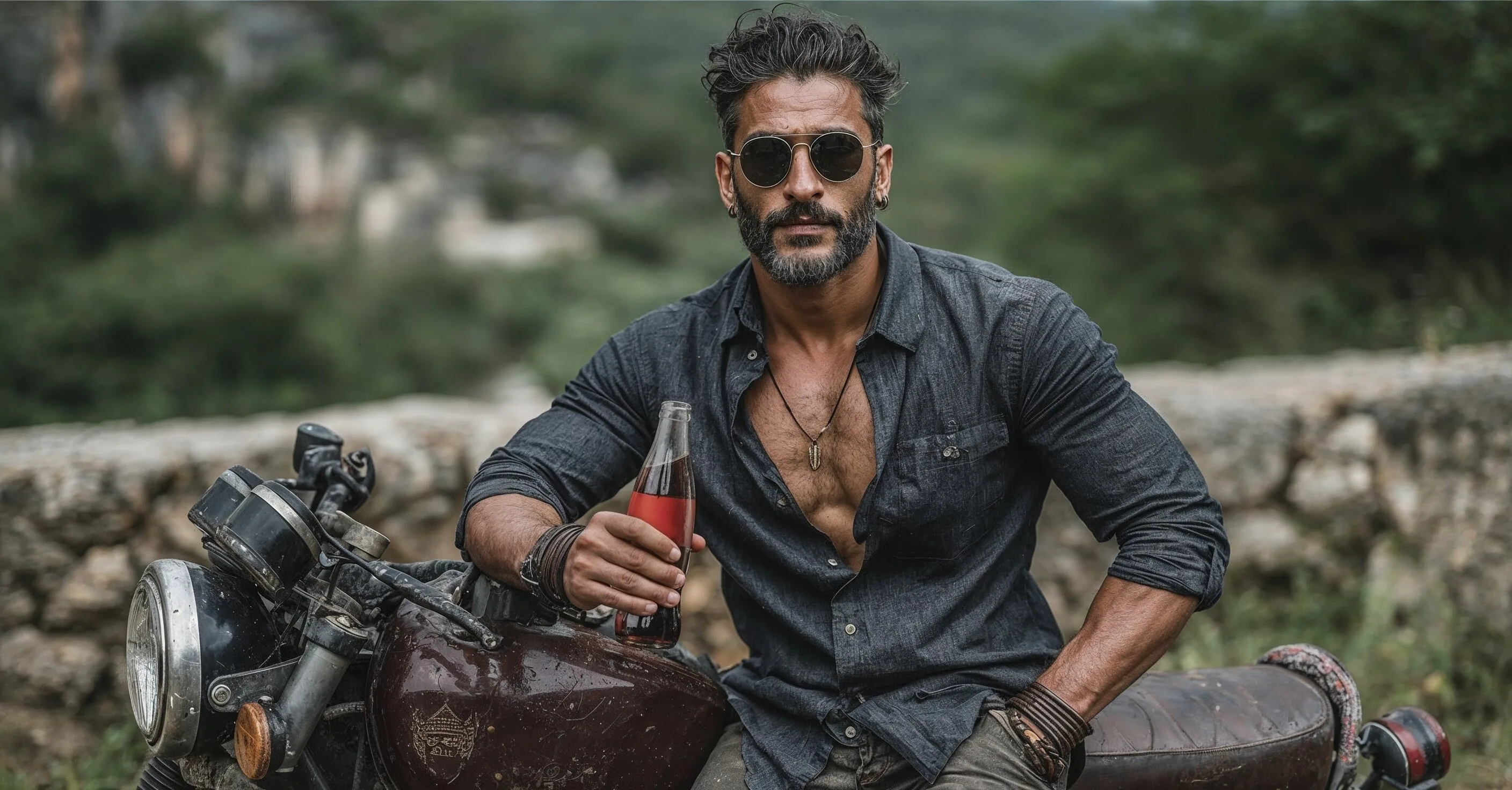 Man holding cola | Reve Edit